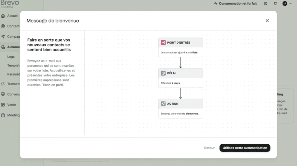Automatisation brevo verif-email