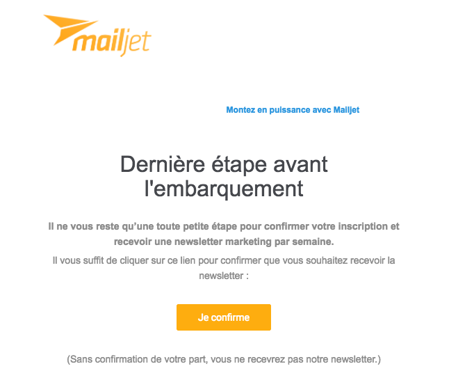 Comment gérer les abonnés d'une newsletter ? exemple de mail double opt-in