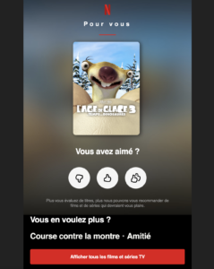 Comment fidéliser avec une newsletter ? nurturing netflix