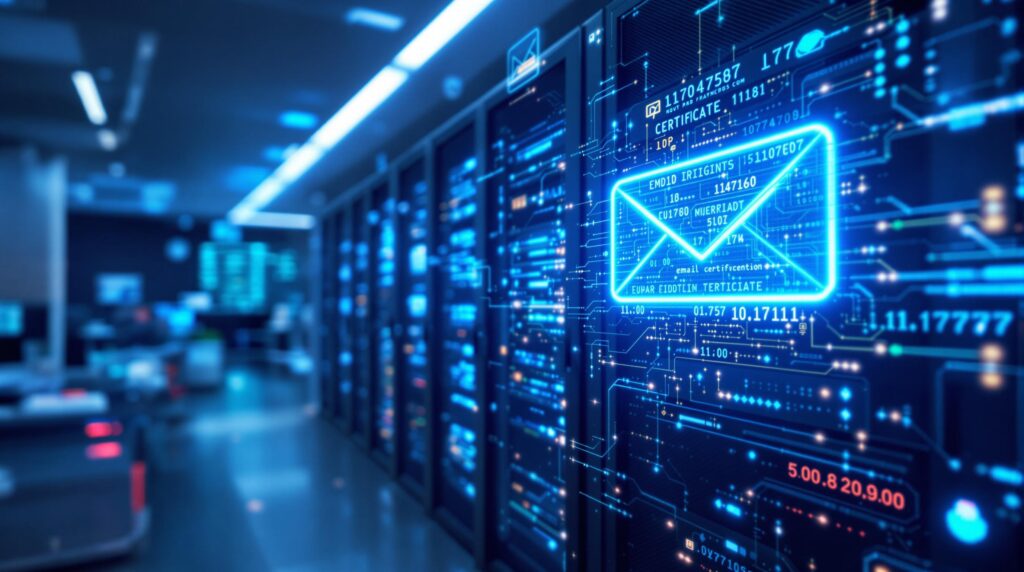 Data center traitement de base email